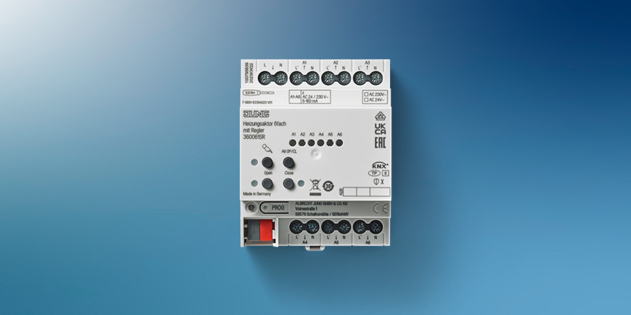 KNX Heizungsaktor 6-fach bei Elektro Meisner in Hallstadt